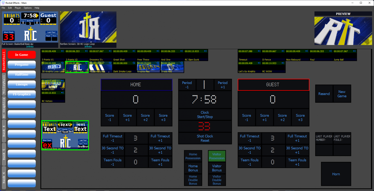 Rocket Effects – ScoreBoards.com